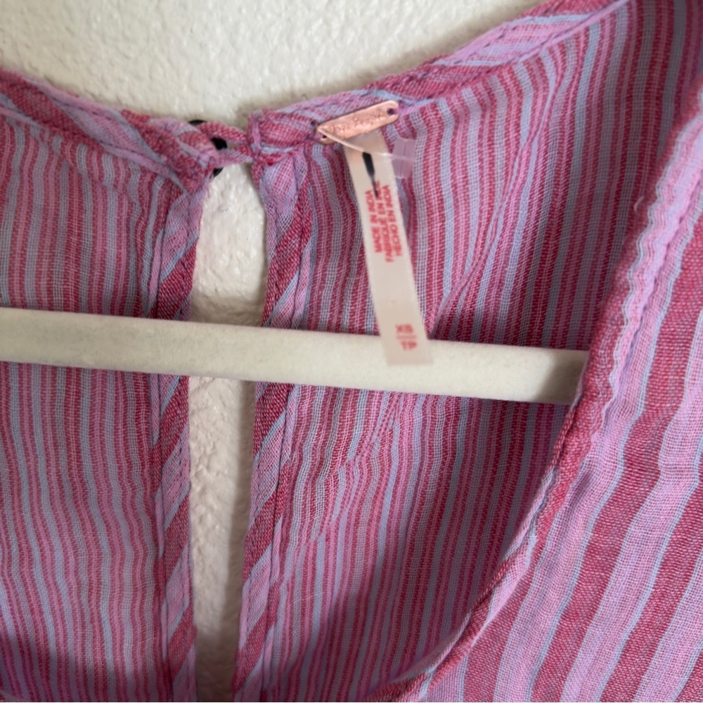 Free People Top Annabelle Rose Pink Co-Ord - Picture 4 of 9